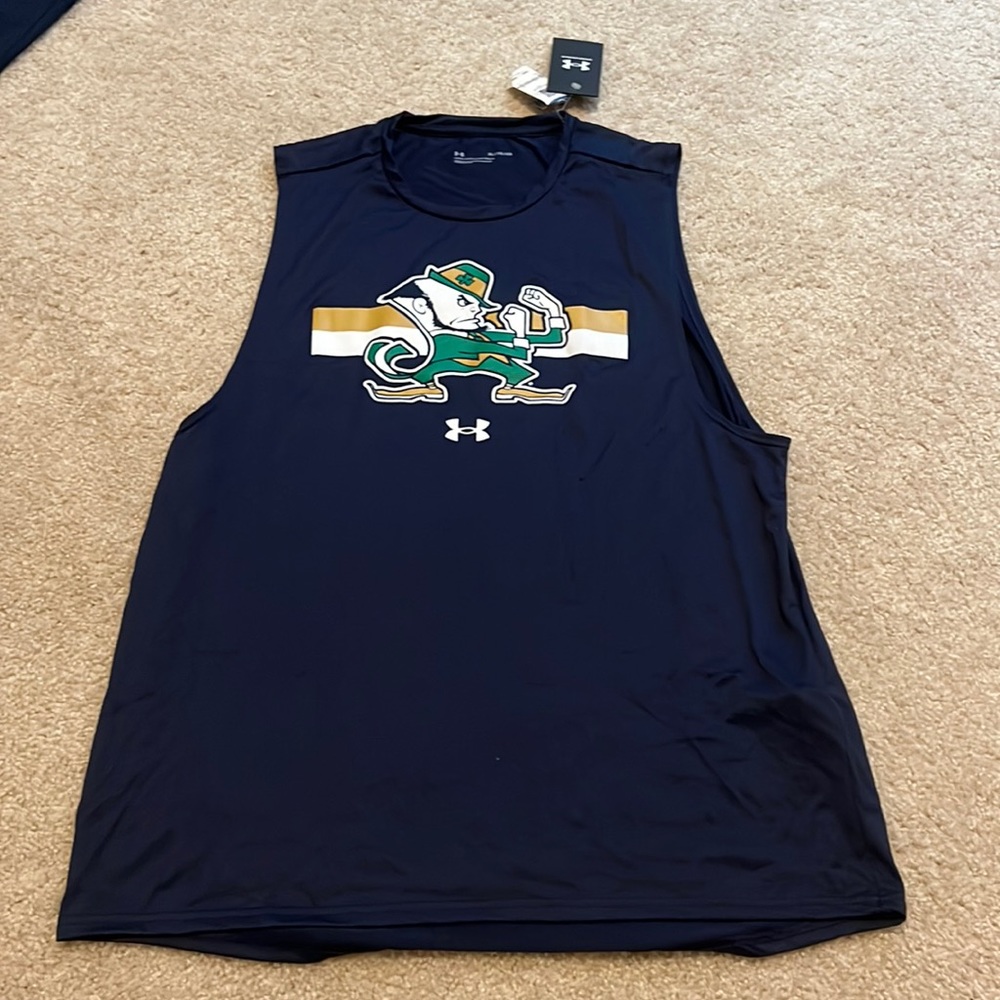 Notre Dame muscle tank